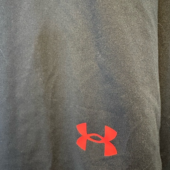 Under Armour Black and Red Maryland Terrapins‎ Long Sleeve Tee size Medium NWT - Picture 2 of 6
